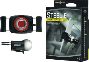 Nite Ize Original Steelie FreeMount Vent Kit - Adjustable Magnetic Bracket   Car Vent Mount for Smartphones