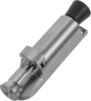 Noise Reduction Door Stopper Spring Loaded Metal Floor Door Stopper for Home Office Hotel Kick Down Door Holder