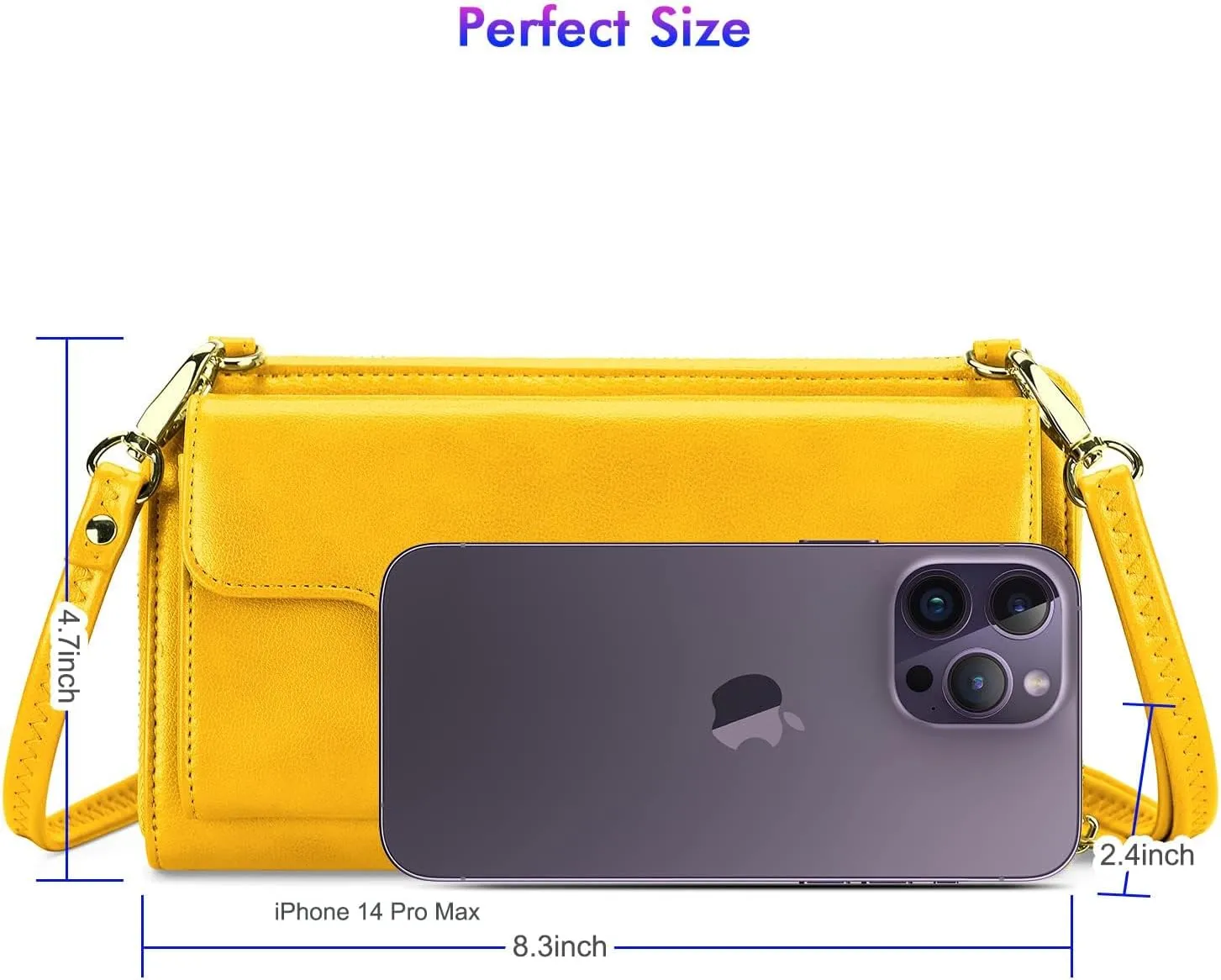 nuoku Crossbody Bags, Wristlet Wallets, Small Clutch Purses - Cell Phone & RFID Wallet for Women