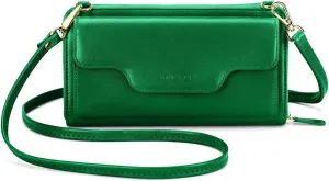 nuoku Crossbody Bags, Wristlet Wallets, Small Clutch Purses - Cell Phone & RFID Wallet for Women