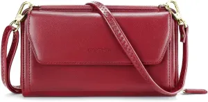 nuoku Wallets for Women Credit Card Slots with RFID Blocking Large Capacity Wristlet