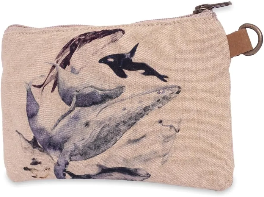 Ocean Life - Wristlet Wallets for Women, Crossbody Sling Bags for Women, Book Bag, Cell Phone Purse, Small Pouch
