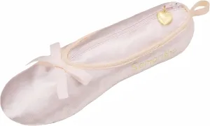 Personalized Ballet Shoe Makeup Bag, Custom Name Small Travel Cosmetic Bags for Purse, Makeup Brush Lipstick Organizer Zipper Pouch, Birthday Gift for Women Girl Dancer Ballerina