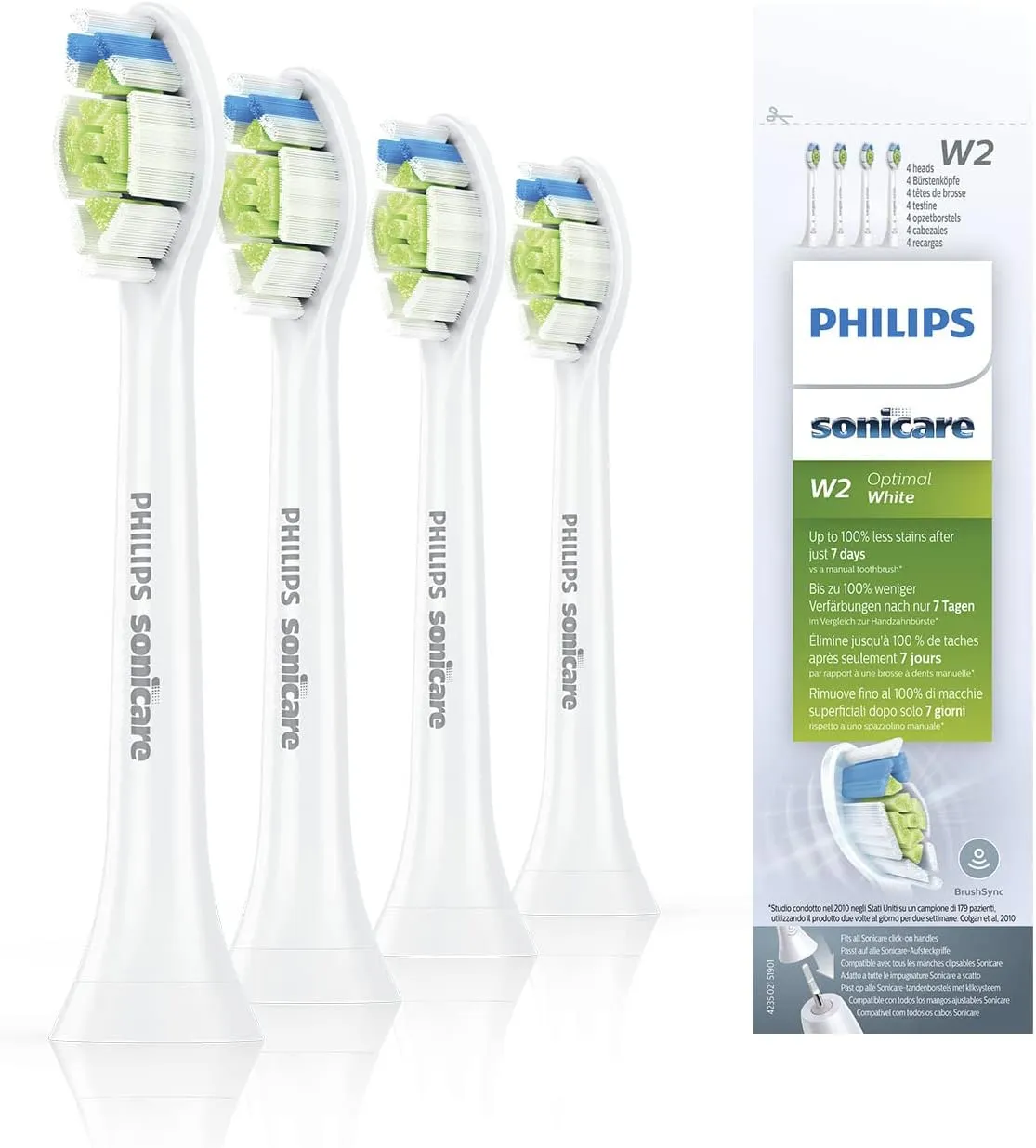 Philips Sonicare Diamond Clean Brush Heads 4pk