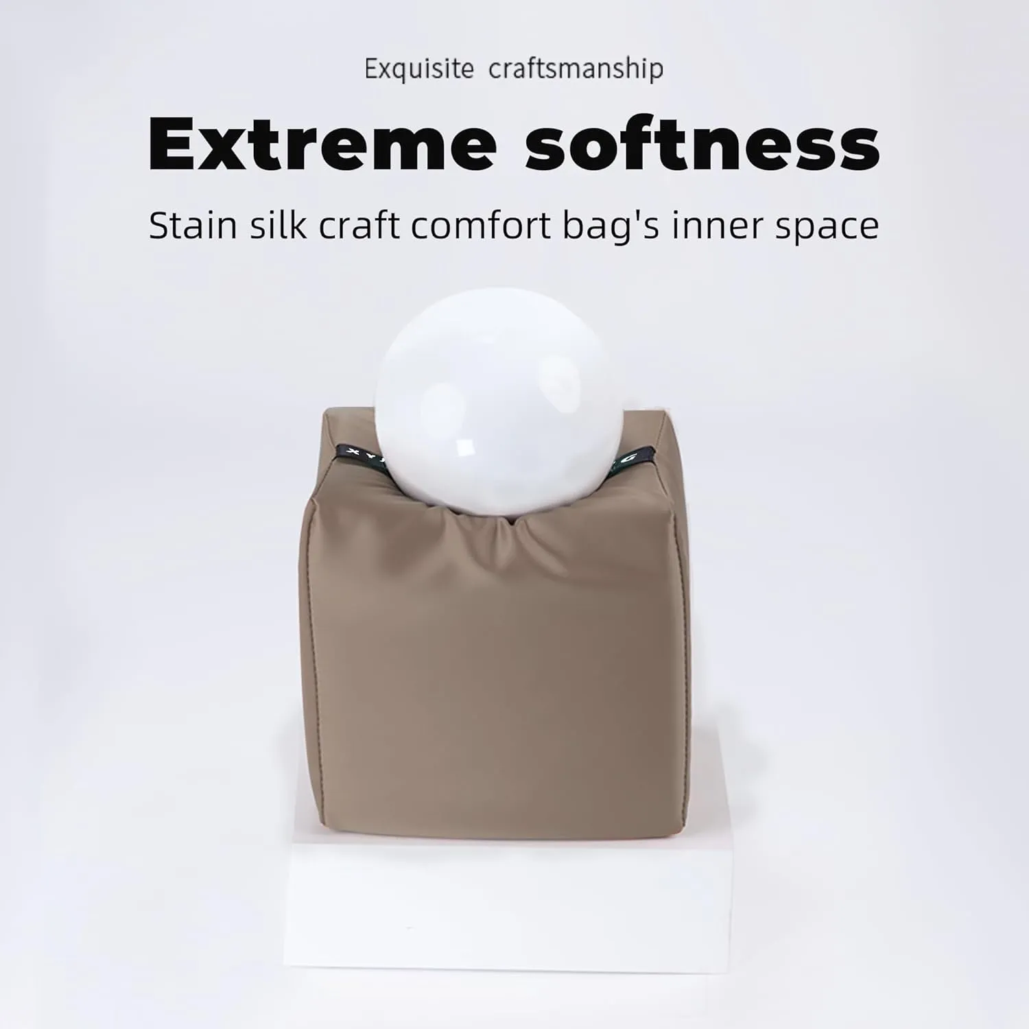 Pillow Luxury Bag Shaper Silky Smooth Insert for Handbagsfit Picotin 14/18/22/26 Bags, Keep Bag Shape(PC 14,Black)
