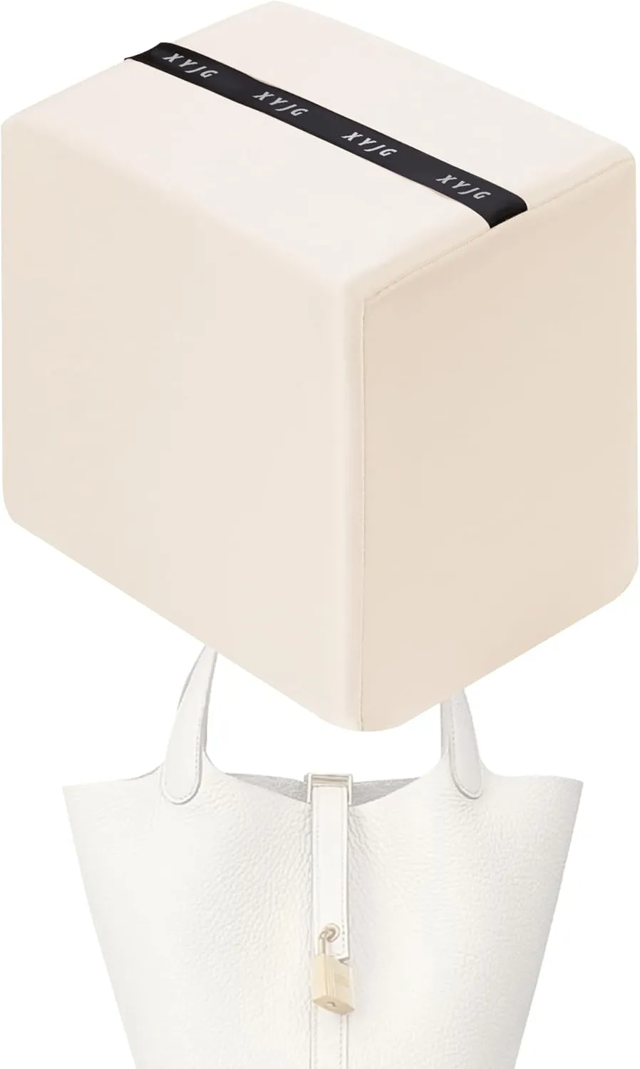 Pillow Luxury Bag Shaper Silky Smooth Insert for Handbagsfit Picotin 14/18/22/26 Bags, Keep Bag Shape(PC 18,Craie)