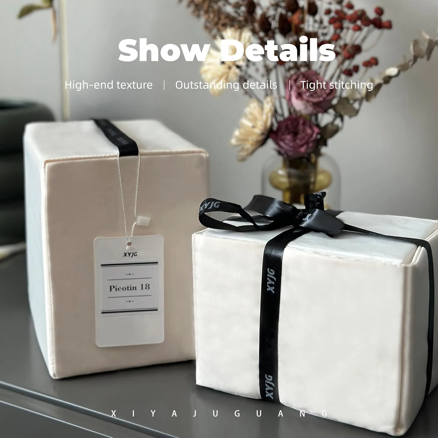 Pillow Luxury Bag Shaper Silky Smooth Insert for Handbagsfit Picotin 14/18/22/26 Bags, Keep Bag Shape(PC 18,Craie)
