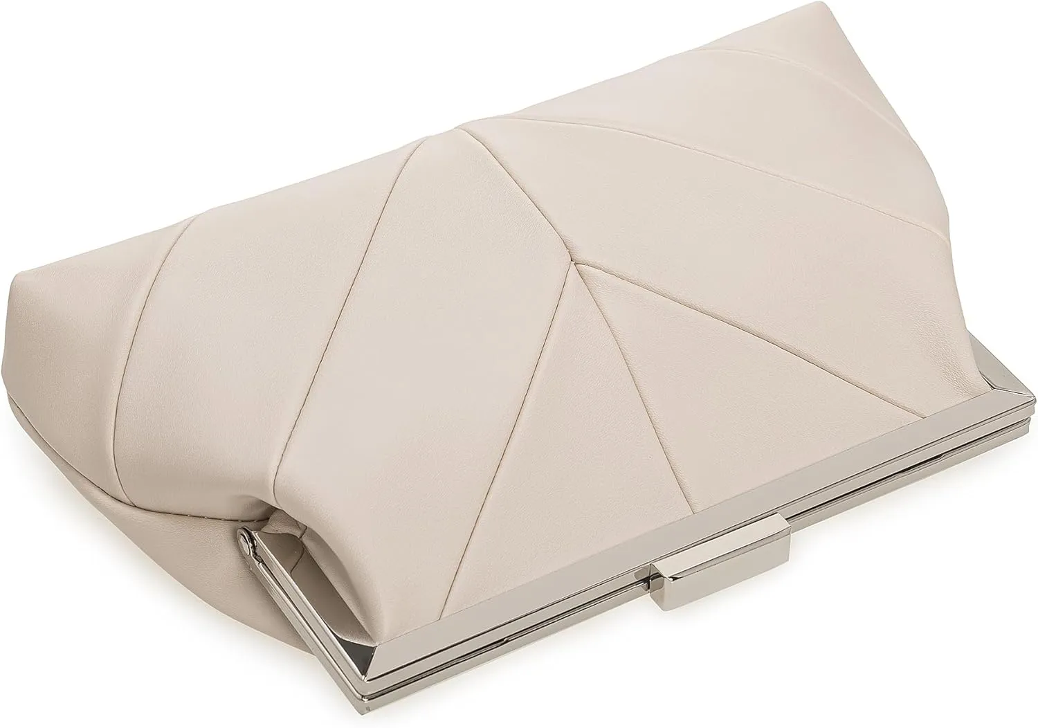 PU Clutch Purse for Women Dressy Evening Bag Formal Handbag for Wedding, Prom, Cocktail Party