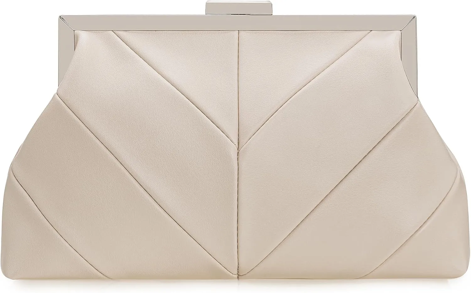 PU Clutch Purse for Women Dressy Evening Bag Formal Handbag for Wedding, Prom, Cocktail Party