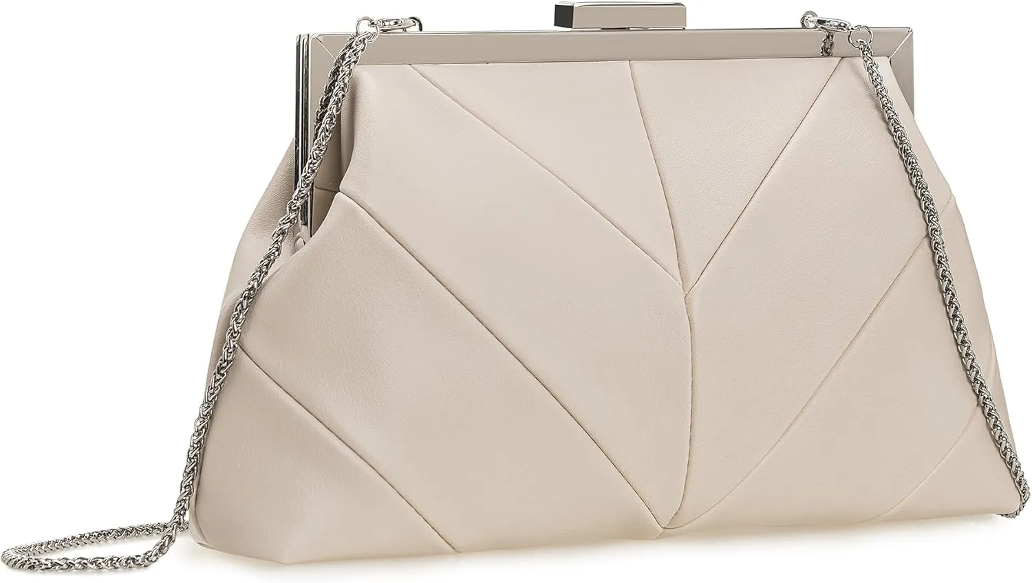 PU Clutch Purse for Women Dressy Evening Bag Formal Handbag for Wedding, Prom, Cocktail Party
