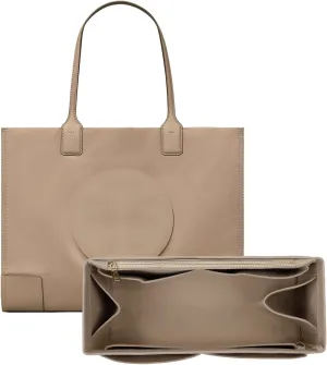 Purse Organizer Insert For Handbags,Bag Organizer Insert, Compatible with Alam BB and PM,Ella Tote,Telfar Medium, Book Tote M (Beige, XXX-Large)