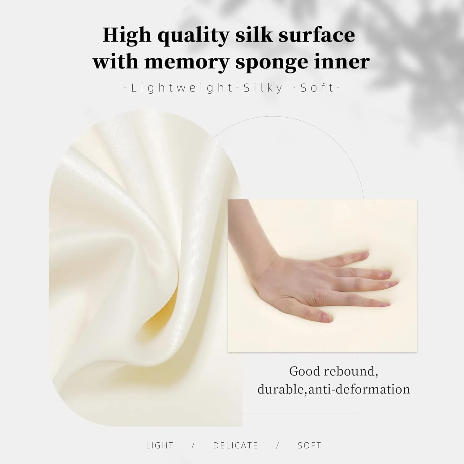 Purse Pillow Insert Compatible with Kelly Bags, Handbag Filler with Soft Satins for Luxury Bags, Soft Purse Inner Pillow with Memory Foam for Handbag Storage (Craie, KE 28 Retourné)