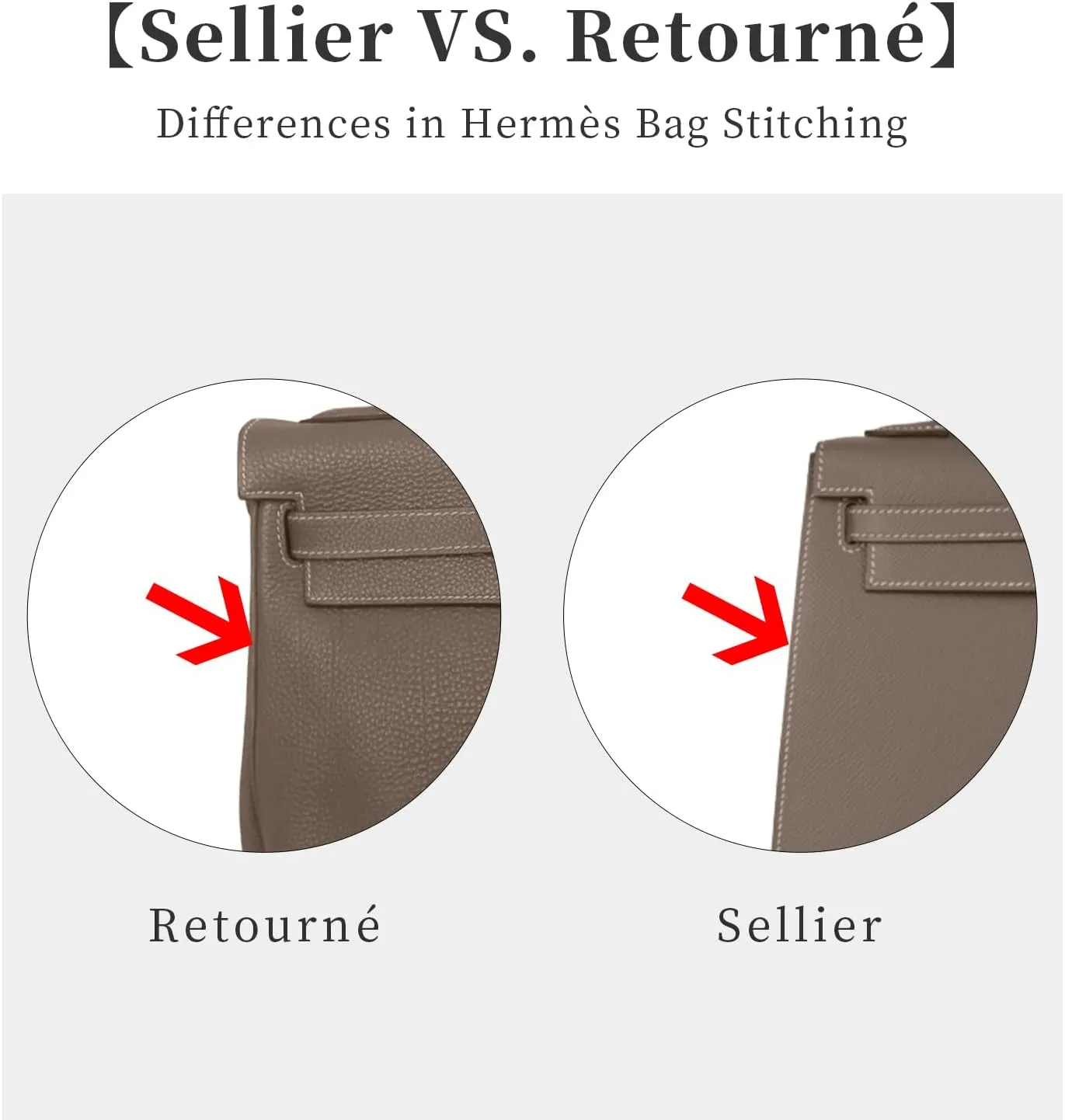 Purse Pillow Insert Compatible with Kelly Bags, Handbag Filler with Soft Satins for Luxury Bags, Soft Purse Inner Pillow with Memory Foam for Handbag Storage (Etoupe Grey, KE 28 Retourné)