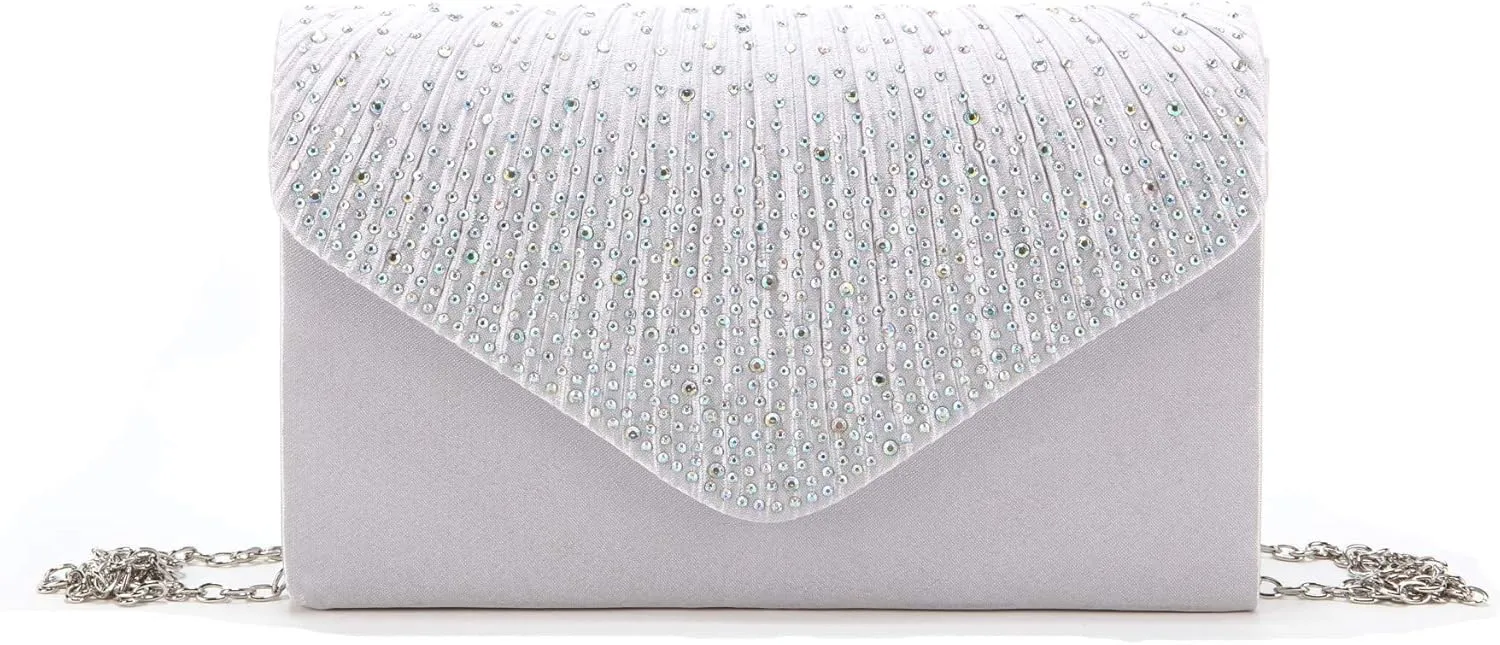 Purses and Handbags Envelope Evening Clutch Crossbody Bags Classic Wedding Party Shoulder Bag for Women