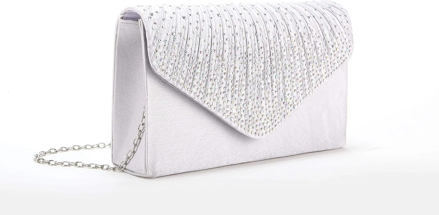 Purses and Handbags Envelope Evening Clutch Crossbody Bags Classic Wedding Party Shoulder Bag for Women