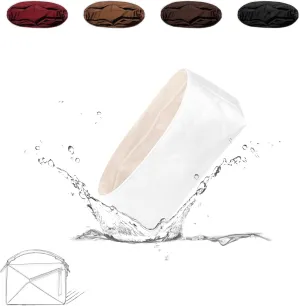 Puzzle Bag Organizer Insert Custom, Lightweight Portable Purse Inner Compatible with Loewe Puzzle Bag, Made of Waterproof Dupontpaper Surface and Silky Satin Lining (Custom, Color)