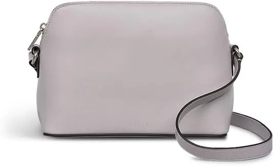 RADLEY London Bow Street Women’s Small Leather Ziptop Crossbody Bag, Thistle