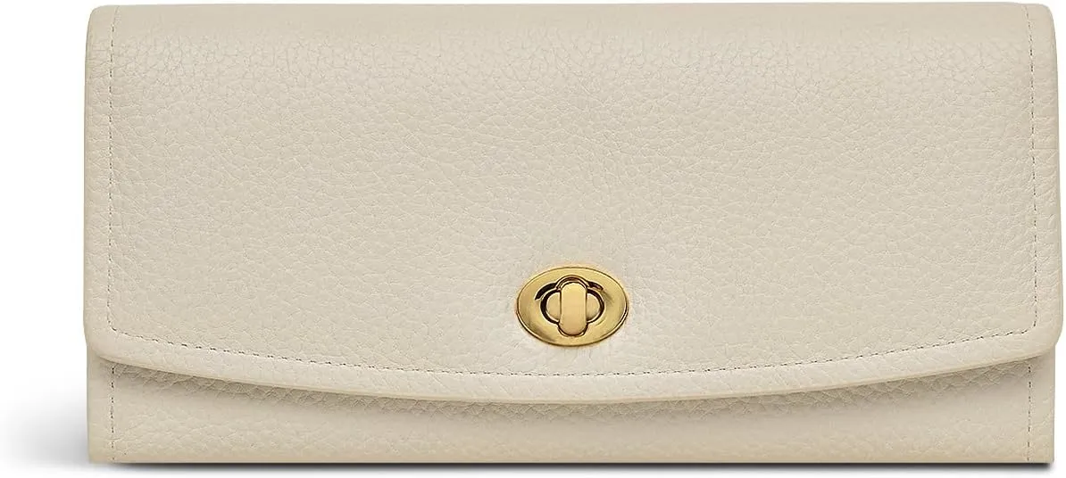 RADLEY London Carpenter Yard Women's Large Leather Flapover Wallet, Chalk