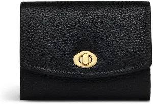 RADLEY London Carpenter Yard Women's Medium Leather Flapover Wallet, Black