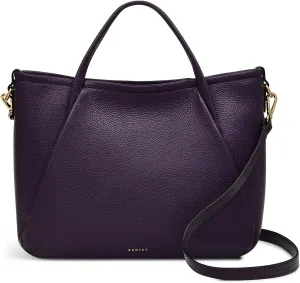 RADLEY London Eastney Street Women's Medium Leather Ziptop Satchel Bag