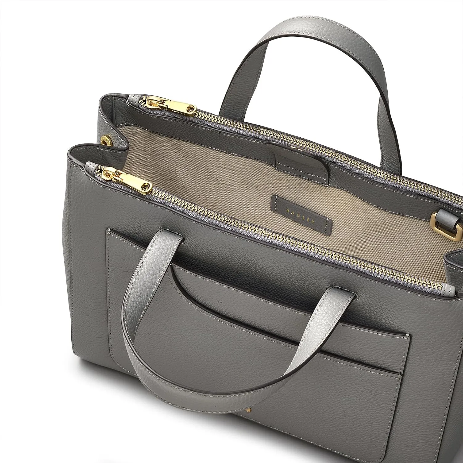 RADLEY London Pockets Soft 2.0 Women's Medium Leather Ziptop Satchel Bag