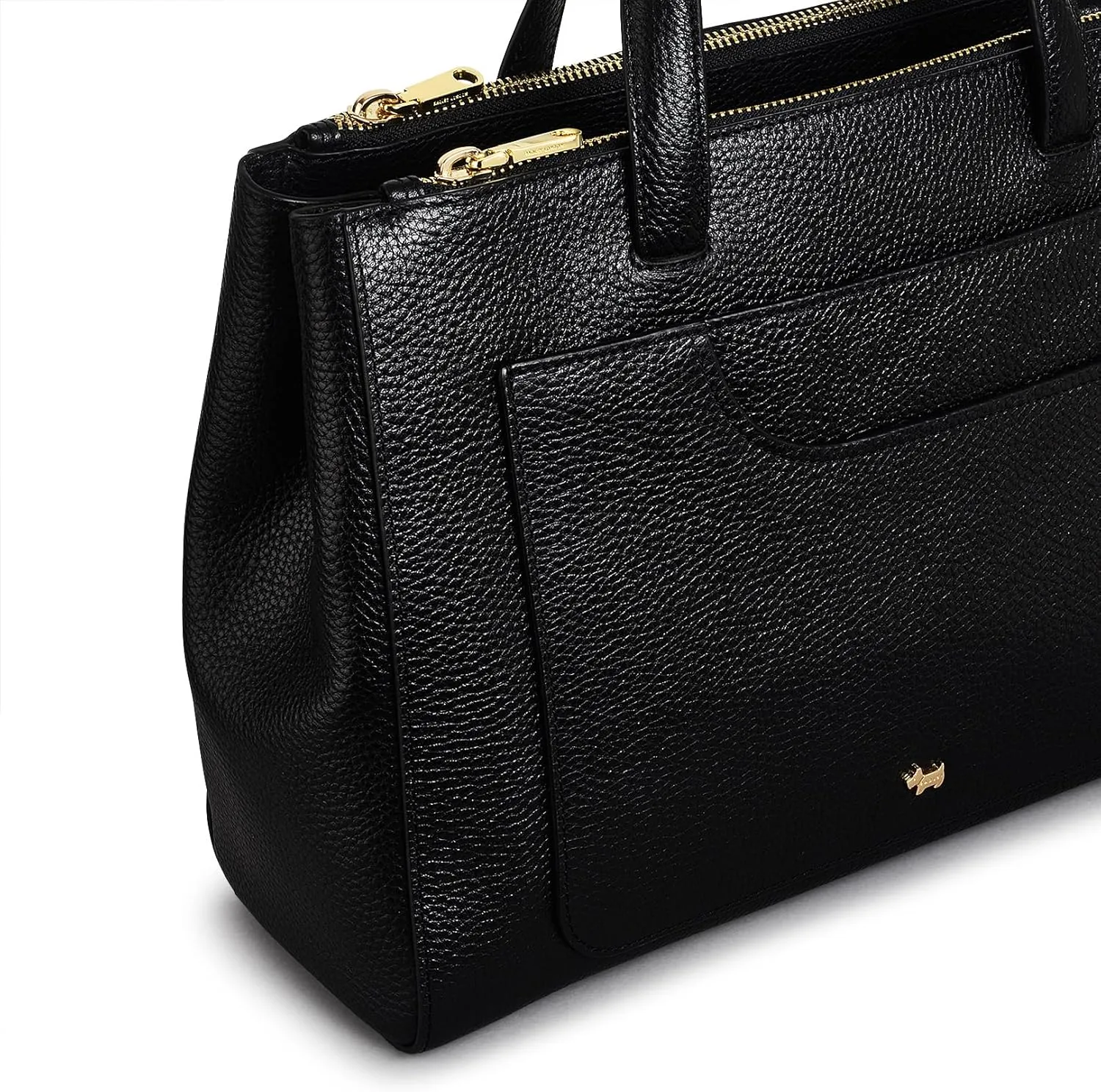 RADLEY London Pockets Soft 2.0 Women's Medium Leather Ziptop Satchel Bag