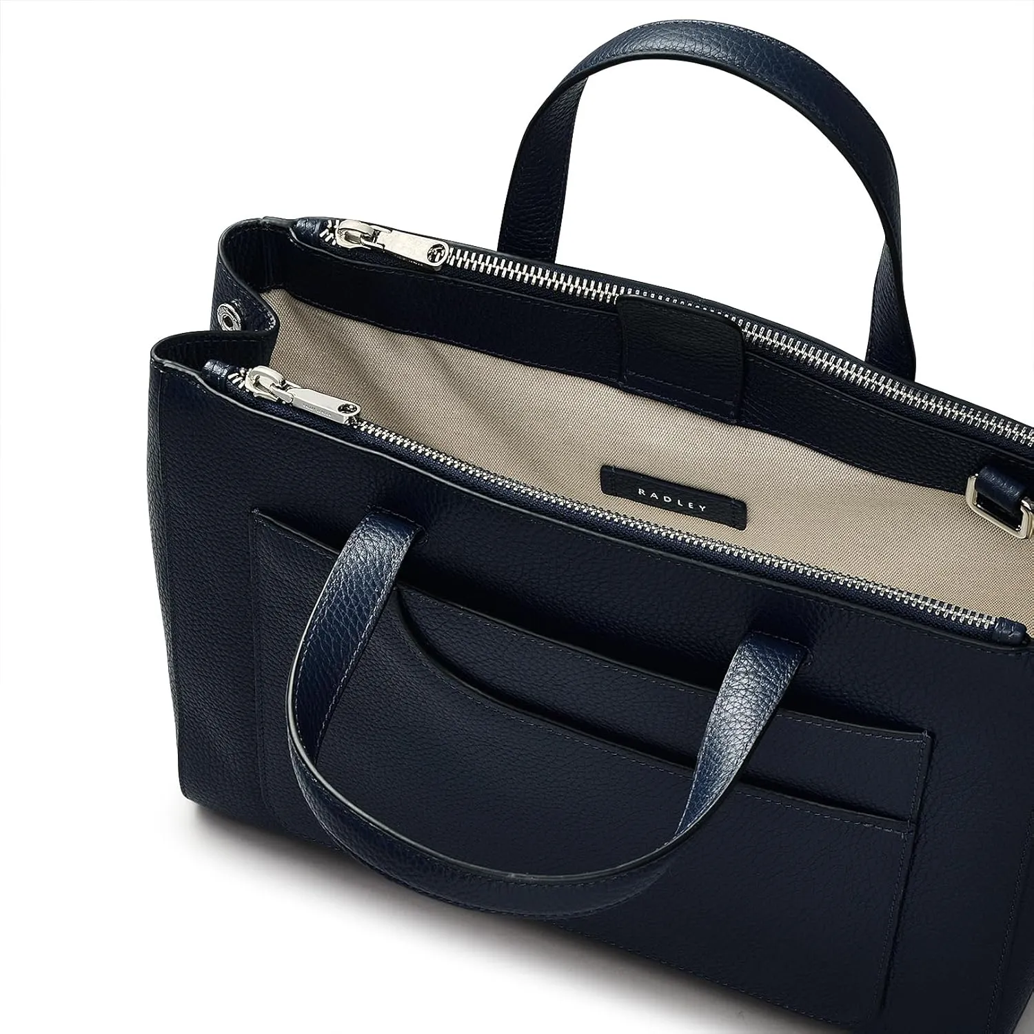 RADLEY London Pockets Soft 2.0 Women's Medium Leather Ziptop Satchel Bag