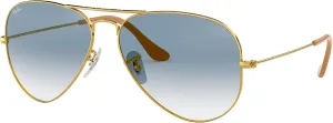 Ray-Ban RB3044 Aviator Small Metal Sunglasses