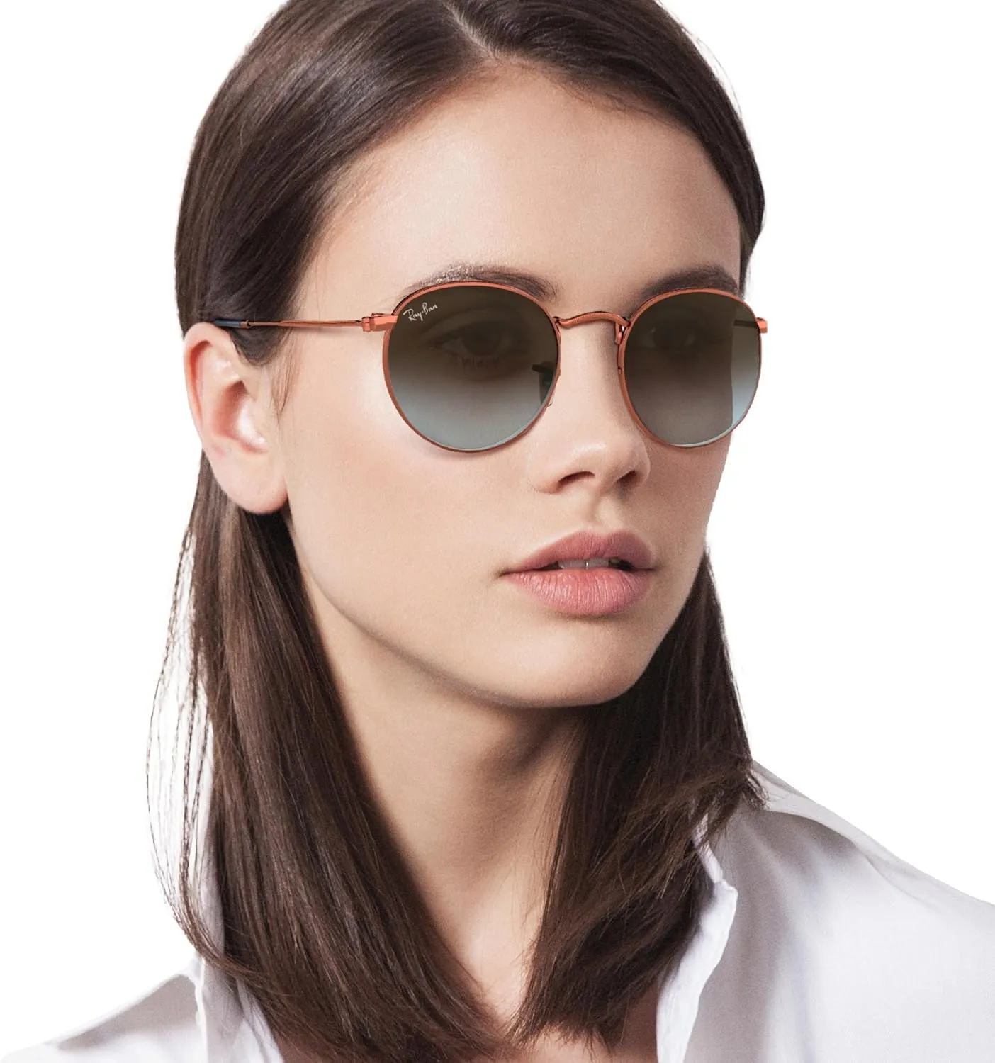 Ray-Ban RB3447 Round Metal Sunglasses