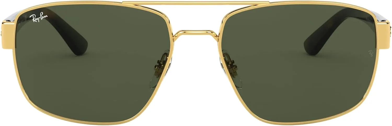 Ray-Ban RB3663 Metal Rectangular Sunglasses