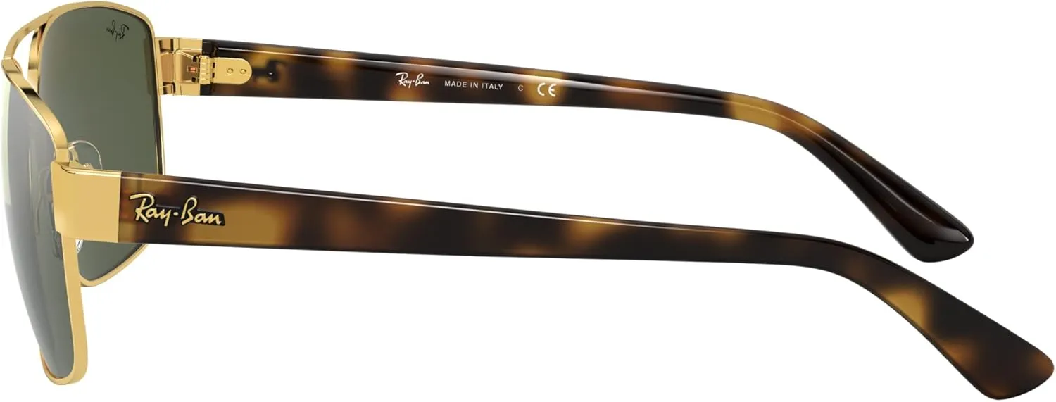Ray-Ban RB3663 Metal Rectangular Sunglasses