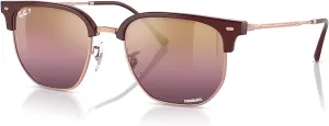 Ray-Ban RB4416 NEW Clubmaster METAL Hexagonal Sunglasses for Men for Women   BUNDLE With Designer iWear Eyewear Kit