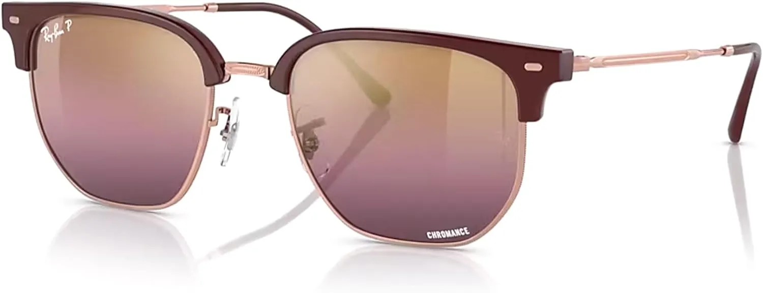 Ray-Ban RB4416 NEW Clubmaster METAL Hexagonal Sunglasses for Men for Women   BUNDLE With Designer iWear Eyewear Kit