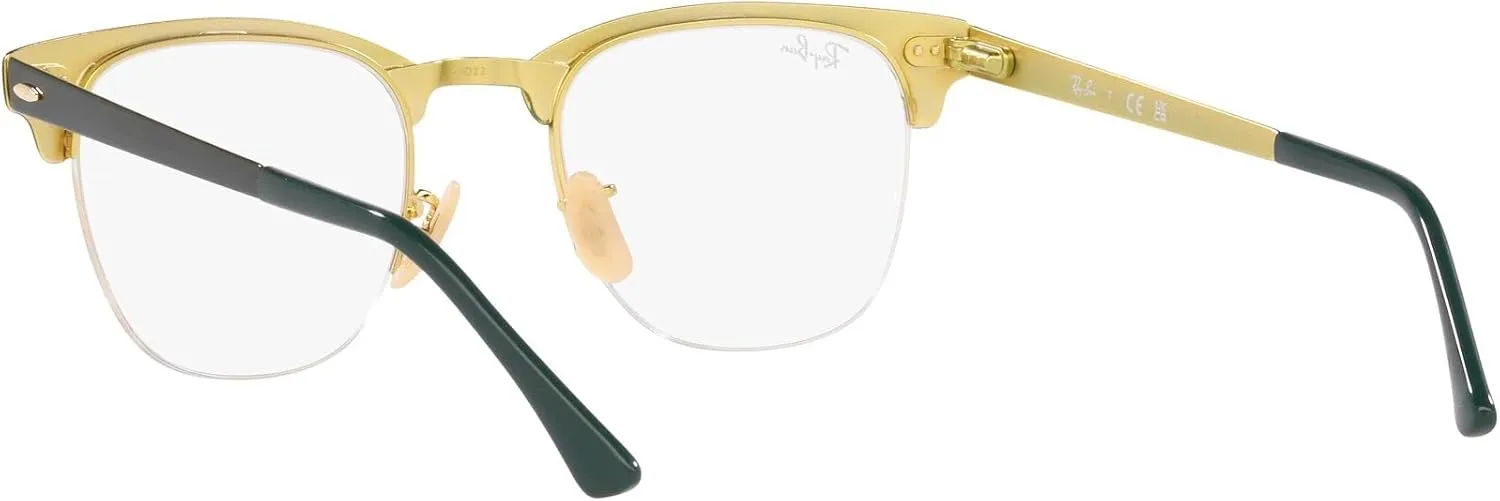 Ray-Ban RX3716vm Clubmaster Metal Square Prescription Eyeglass Frames
