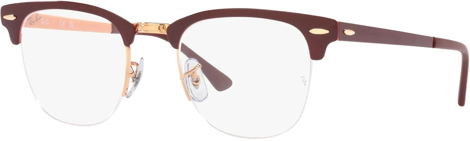 Ray-Ban RX3716vm Clubmaster Metal Square Prescription Eyeglass Frames
