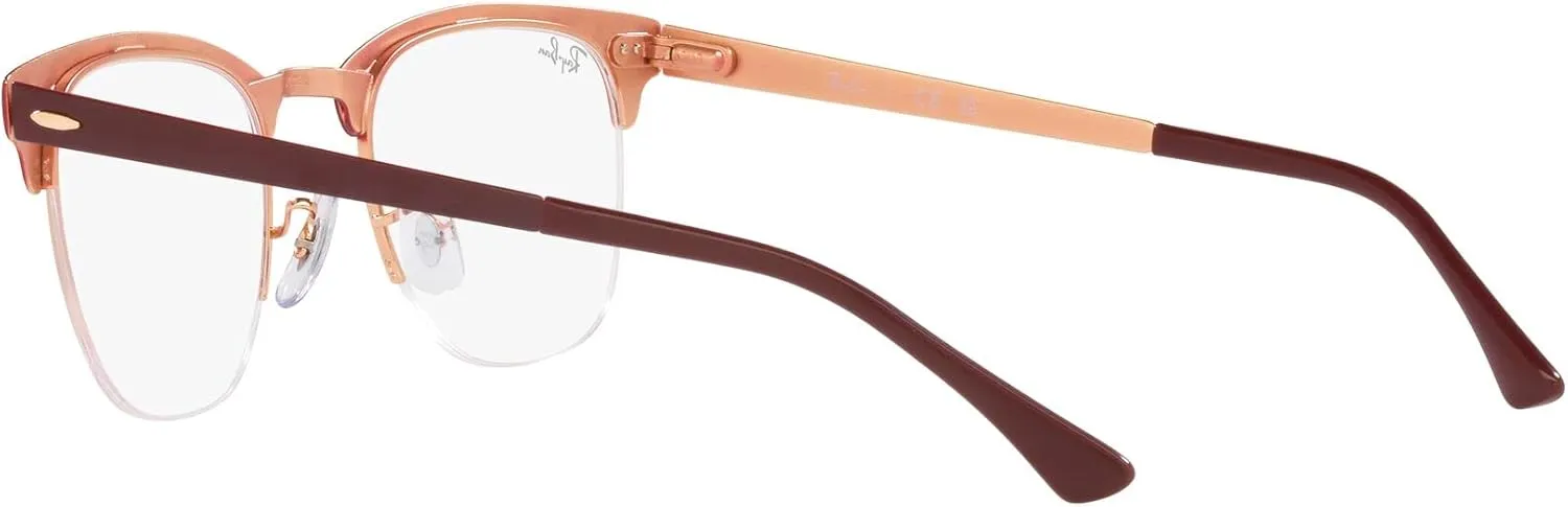 Ray-Ban RX3716vm Clubmaster Metal Square Prescription Eyeglass Frames