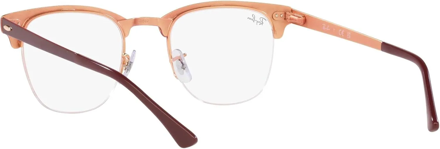 Ray-Ban RX3716vm Clubmaster Metal Square Prescription Eyeglass Frames