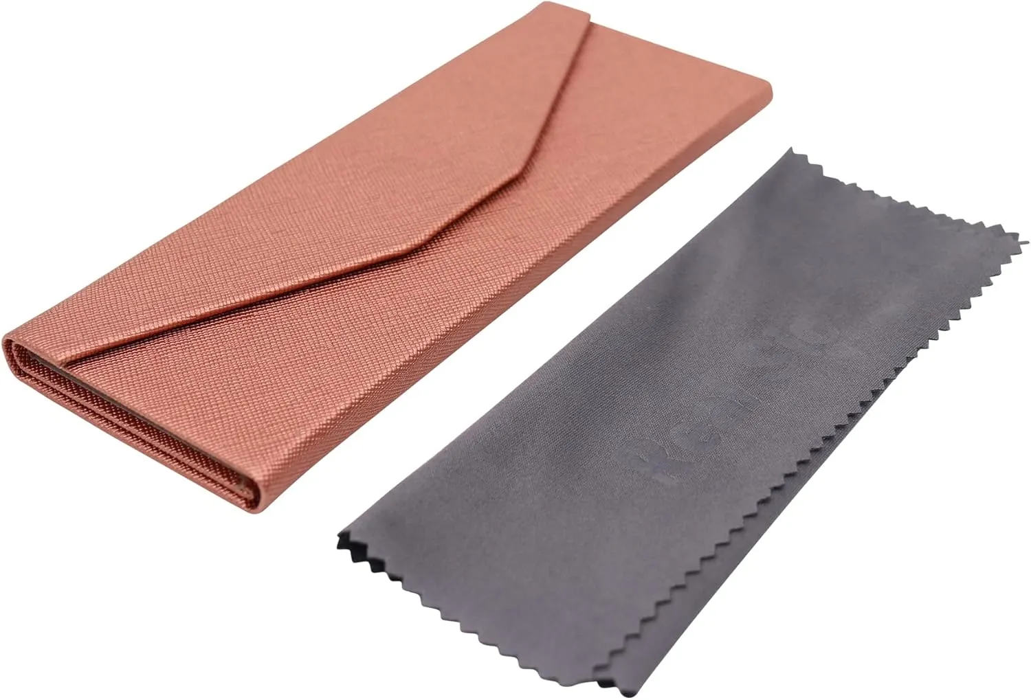 Real Sic Glasses Case for Men and Women - Magnetic Folding Hard Shell Sunglass Holder - Inspired by Solid Color