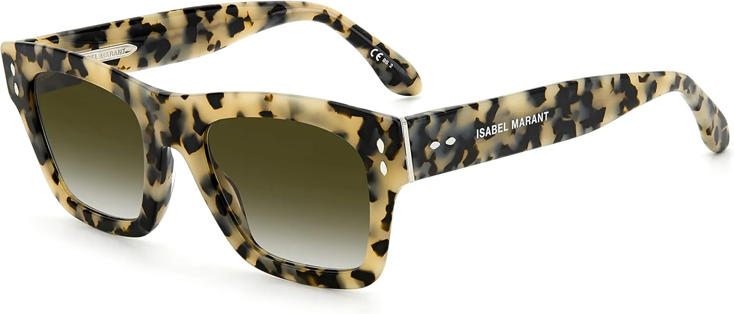 Rectangular Sunglasses IM0072S AHF9K White Havana 51mm