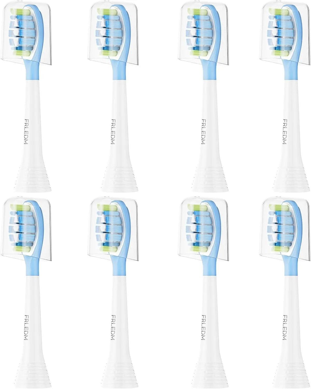 Replacement Toothbrush Heads Compatible with Philips Sonicare C2 C3 G3 A3 W2 Toothbrush, Replacement Brush Heads for Cleaning Teeth, Toothbrush Heads with Medium Soft Bristles, 8 Pack Refills