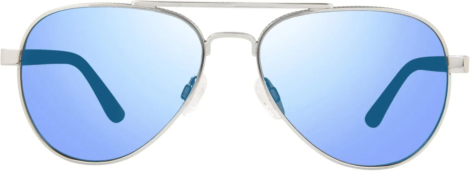 Revo Raconteur: Polarized Lens Filters UV, Metal Rim Aviator Frame