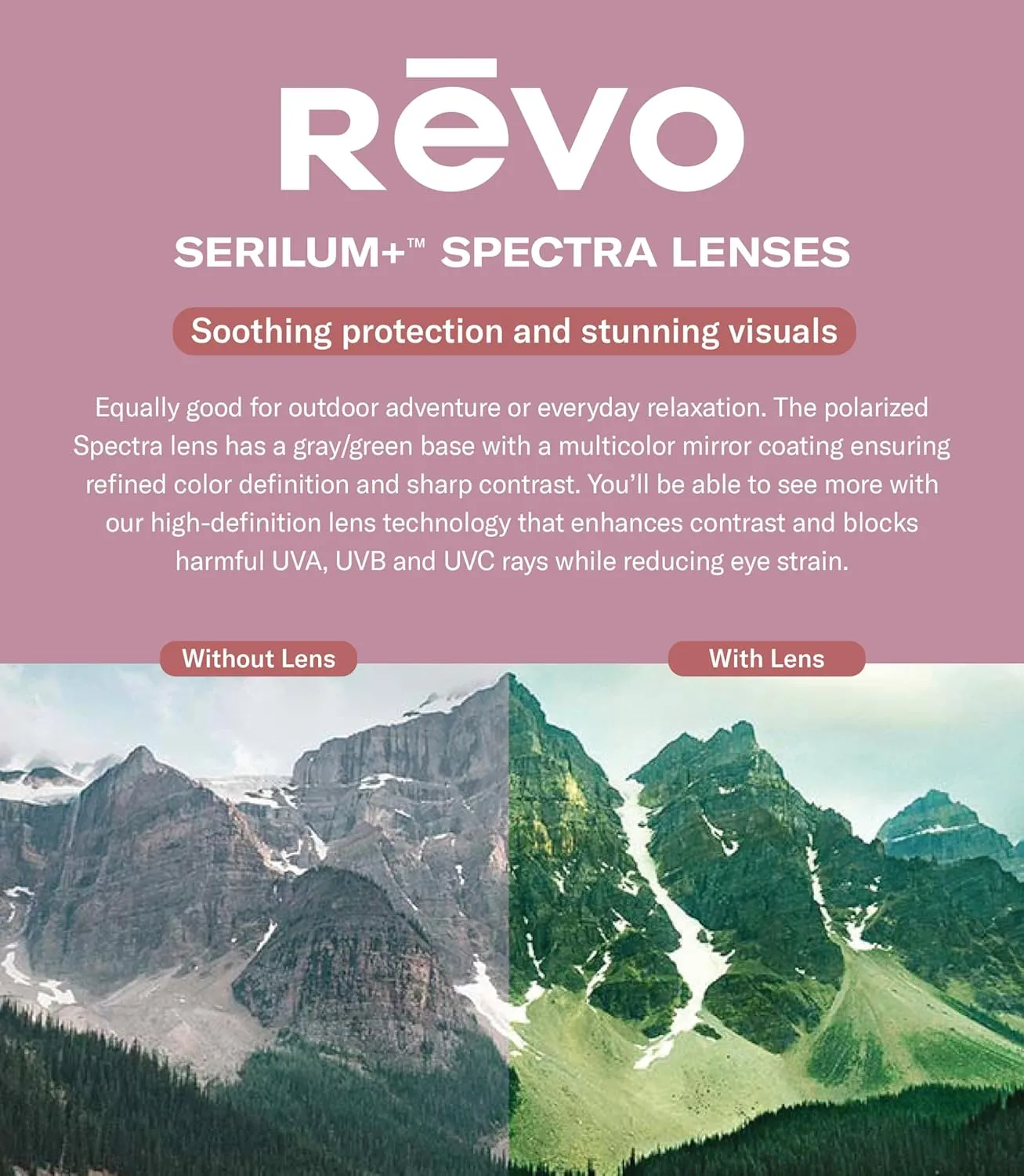 Revo Sunglasses Relay: Women's Polarized Lens with Medium Metal Aviator Frame
