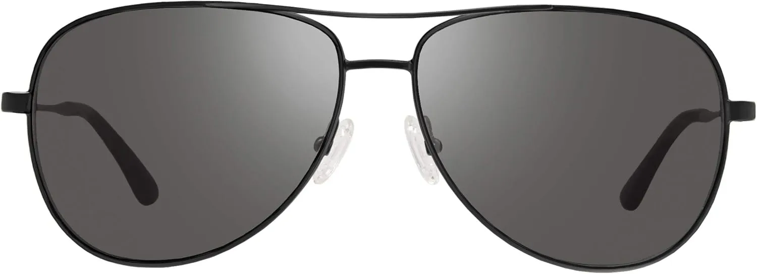 Revo Sunglasses Relay: Women's Polarized Lens with Medium Metal Aviator Frame