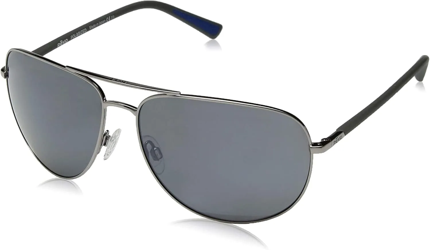 Revo Sunglasses Tarquin: Polarized Lens Filters UV, Metal Rim Wrap Aviator Frame