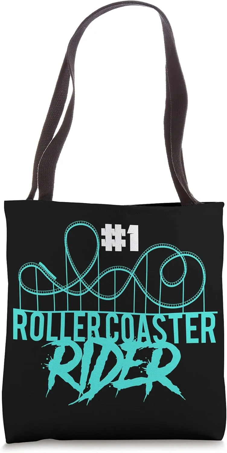 Rollercoaster Rider I Rollercoasters Adrenaline Leisure Tote Bag