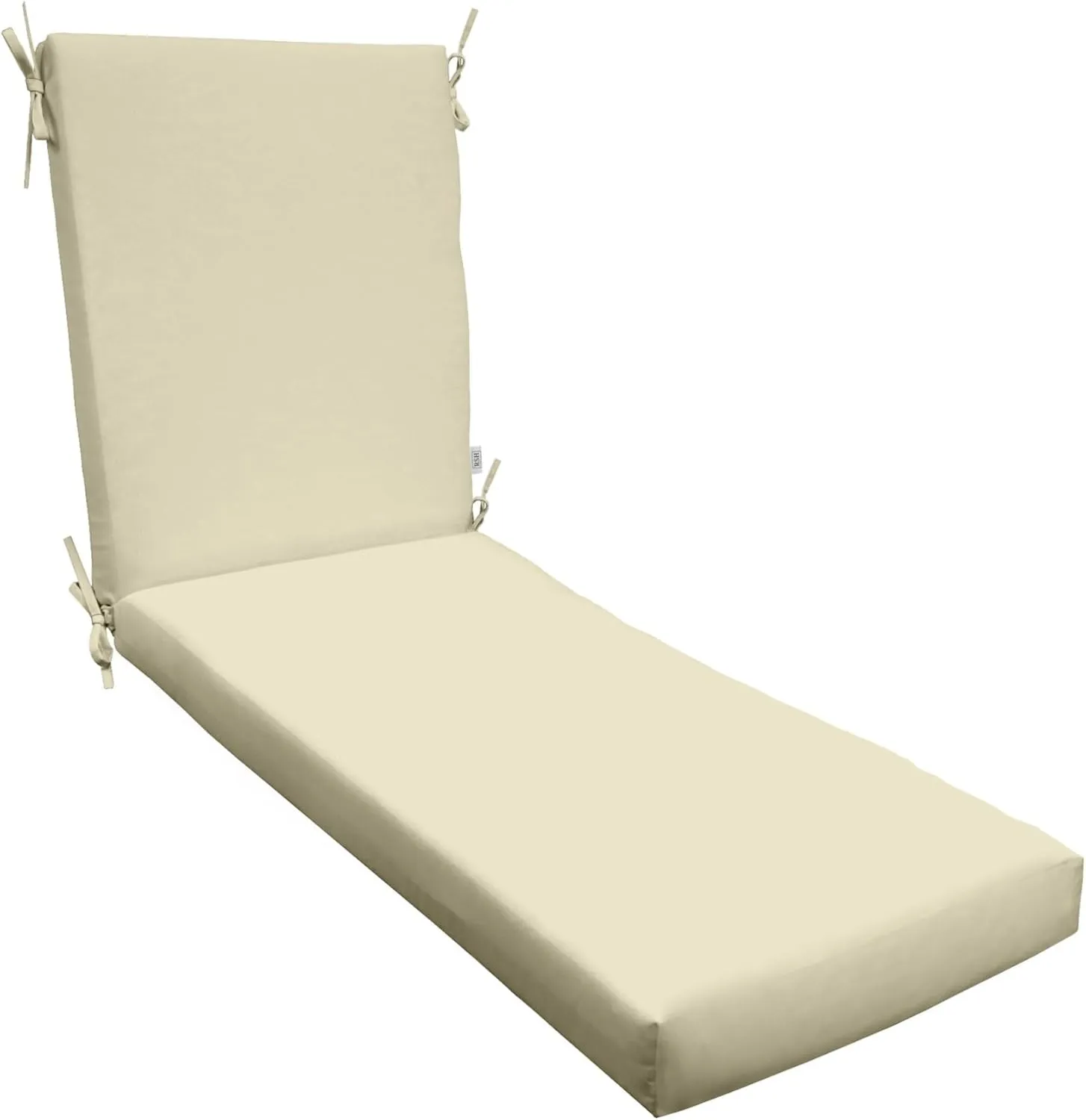 RSH DECOR: Sunbrella Foam Chaise Lounge Seat Cushion | 72” x 21” x 3” | Sunbrella Performance Fabric | Water and Fade-Resistant | Outdoor Chair Cushion for Patio Furniture | Canvas Canvas