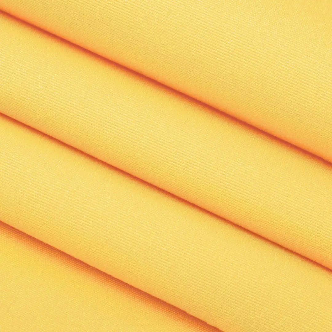 RSH DECOR: Sunbrella Pillow Covers Set of 2 | Covers Only - 17" x 17" | Outdoor Pillow Covers Crafted with Sunbrella Performance Fabric | Canvas Buttercup Yellow