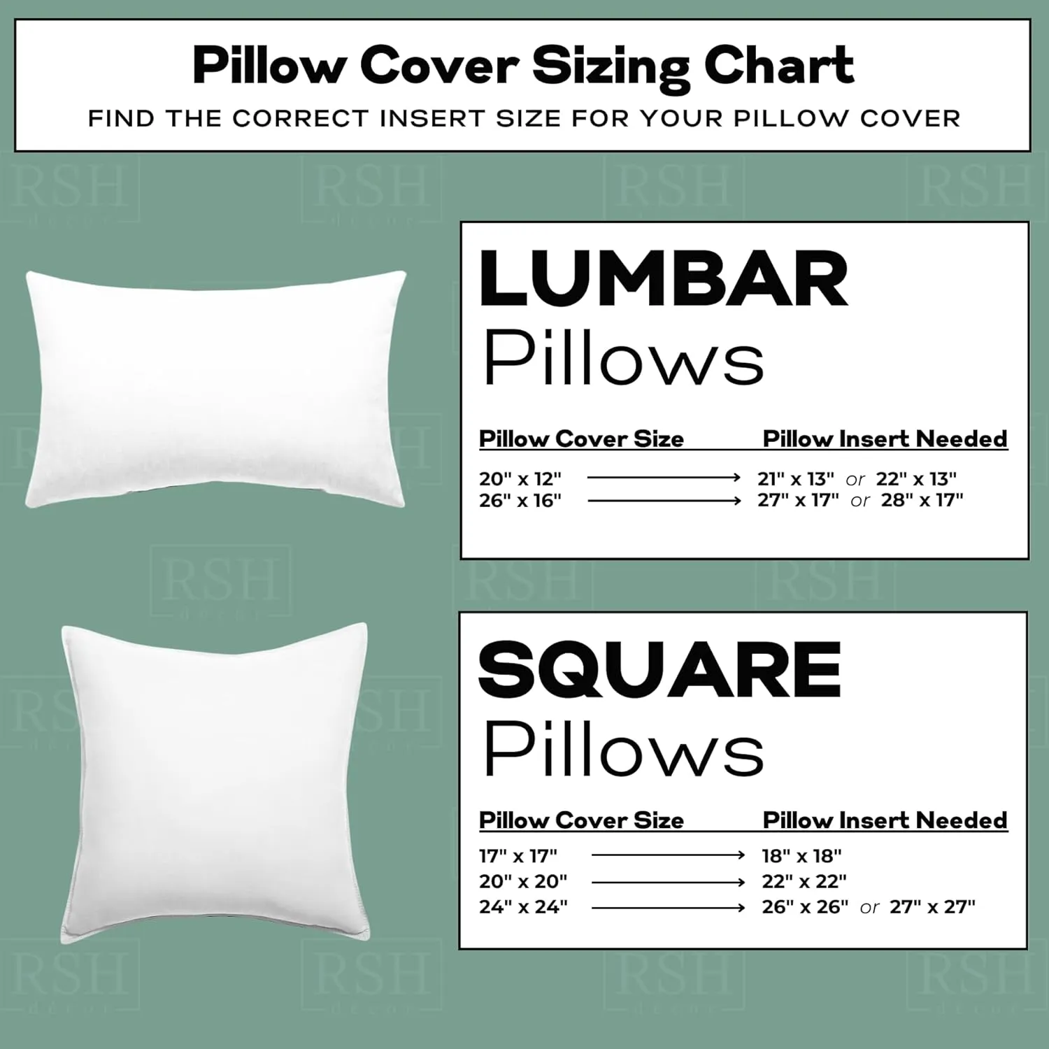 RSH DECOR: Sunbrella Pillow Covers Set of 2 | Covers Only - 17" x 17" | Outdoor Pillow Covers Crafted with Sunbrella Performance Fabric | Canvas Buttercup Yellow