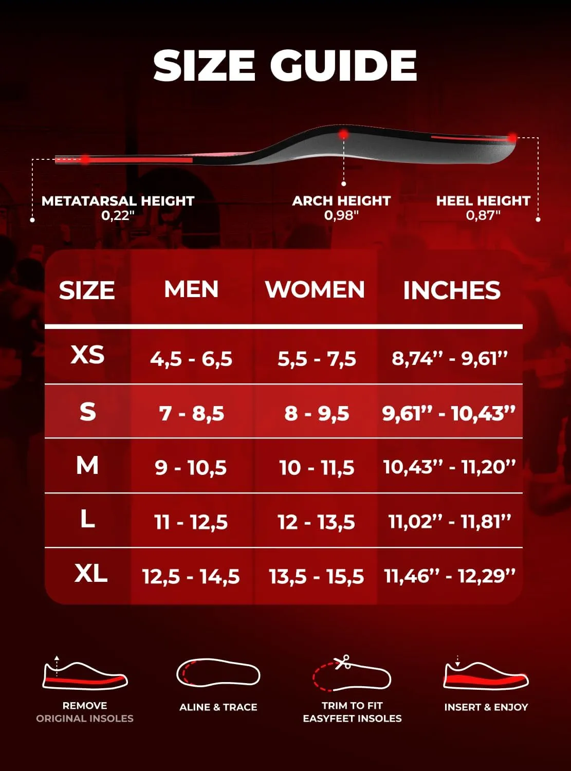 Running Athletic Shoe Insoles Men Women - Sport Insole - Shock Absorption Inserts - Walking Hiking Hockey Tennis Basketball - Orthotic Comfort Cushions Inserts Sneakers