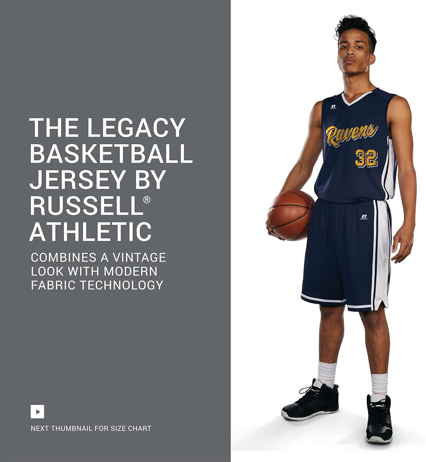 Russell Athletic Men's Legacy Basketball Jersey